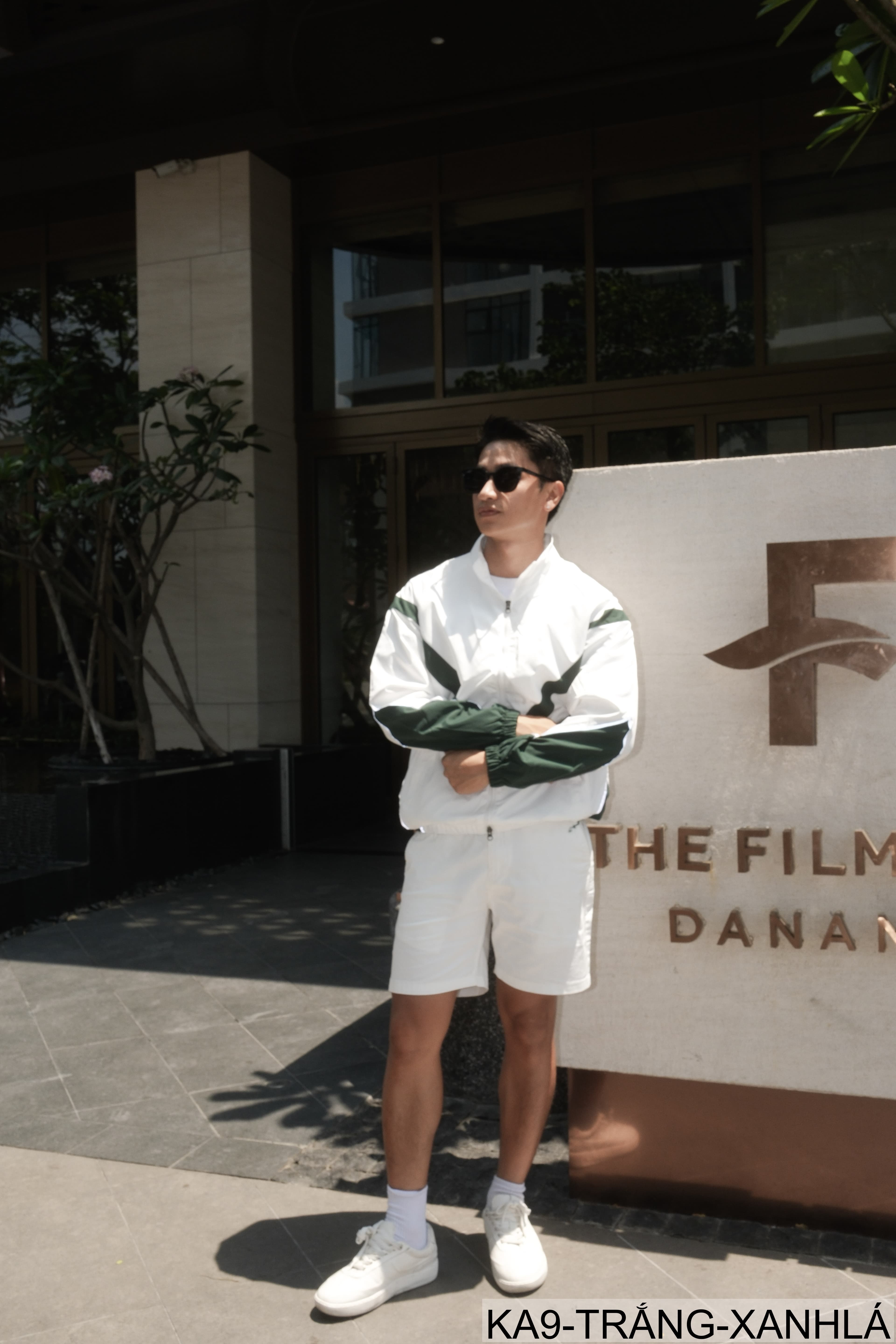 KA9 - Áo khoác nam thể thao phối màu phản quang cổ đứng phong cách streetwear mùa xuân thu - ảnh 8