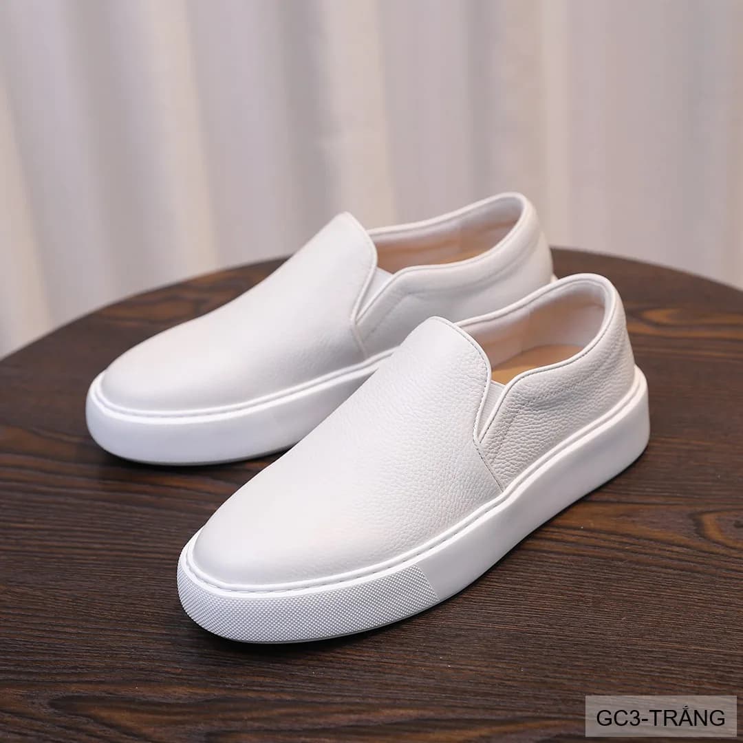 GC3 - Giày Thể Thao Nam Đế Cao Phong Cách Hàn Quốc, Chất Liệu Da Bò & Nhung, Nhiều Màu - ảnh 3