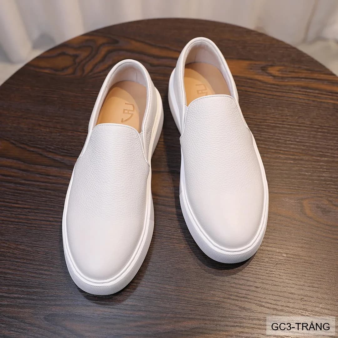 GC3 - Giày Thể Thao Nam Đế Cao Phong Cách Hàn Quốc, Chất Liệu Da Bò & Nhung, Nhiều Màu - ảnh 5