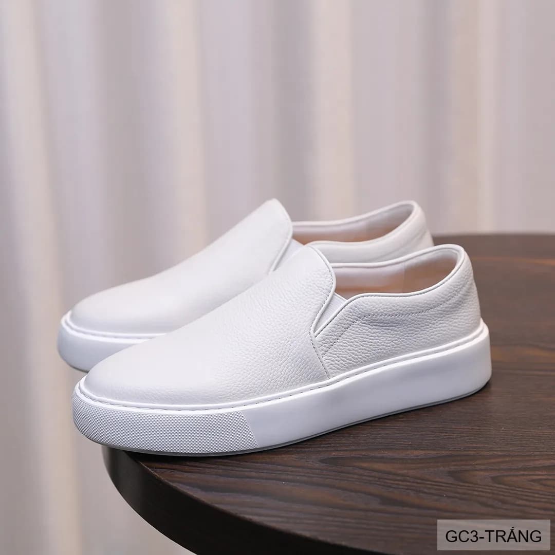 GC3 - Giày Thể Thao Nam Đế Cao Phong Cách Hàn Quốc, Chất Liệu Da Bò & Nhung, Nhiều Màu - ảnh 2