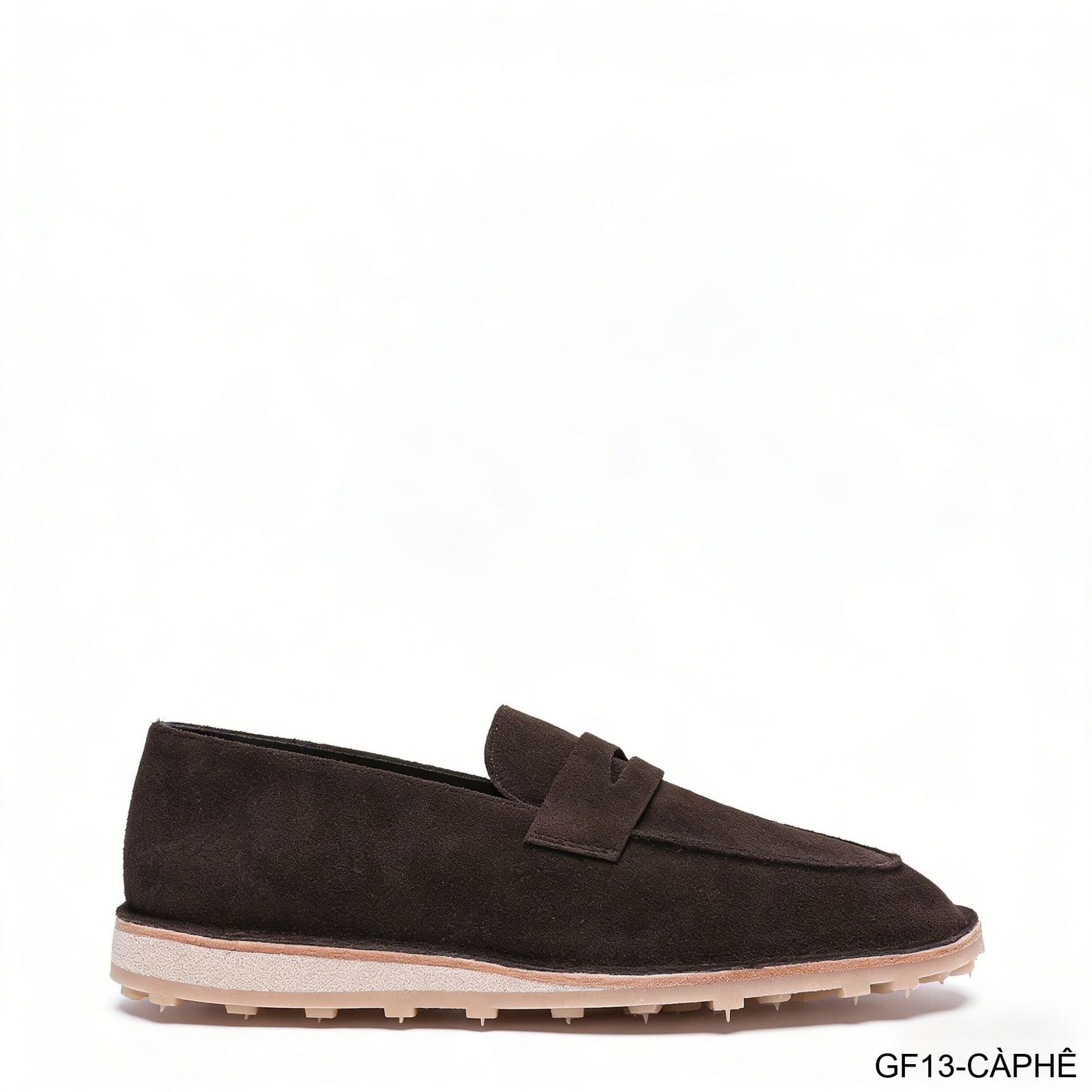 GF13 - Giày lười nam đế mềm kiểu Moccasin mùa hè - Da nubuck thoáng khí - ảnh 7