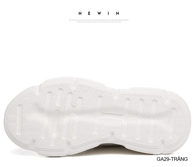 GA29 - Giày thể thao nam đế dày phong cách dad shoes màu trắng thời thượng - ảnh 15