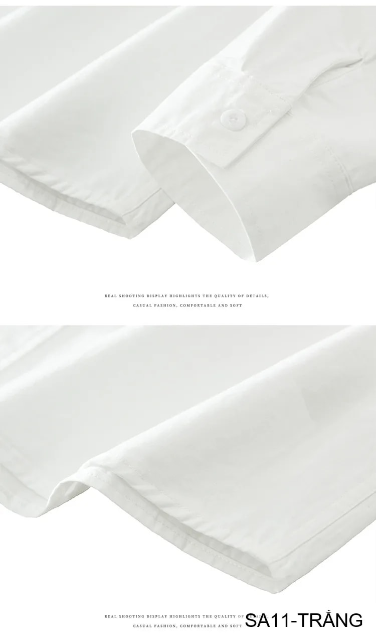SA11 - Áo sơ mi nam dài tay họa tiết chữ phong cách Nhật Bản, chất cotton mềm mại, dáng rộng thoải mái - ảnh 10