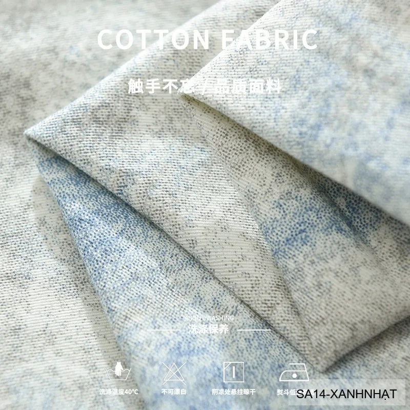SA14 - Áo sơ mi nam dài tay in họa tiết phong cách Nhật, dáng rộng thoải mái, chất cotton mềm mại - ảnh 3