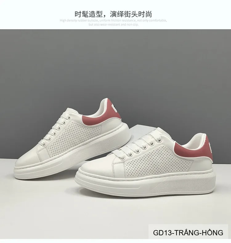 GD13 - Giày nam da thật đế dày tăng chiều cao phong cách châu Âu - ảnh 6