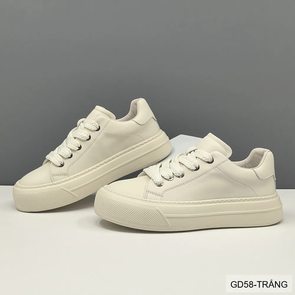 GD58 - Giày thể thao nam da bò thật đế dày phong cách Hàn Quốc thời trang - ảnh 3