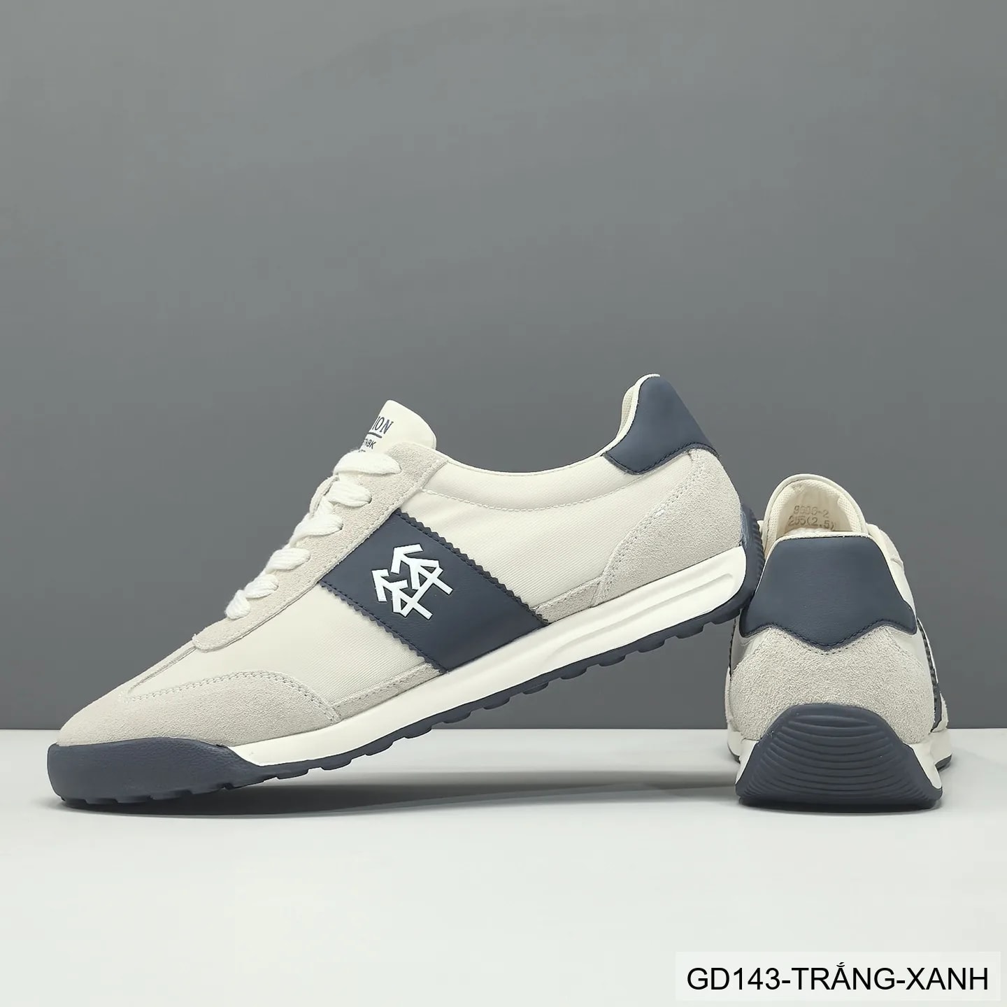 GD143 - Giày thể thao nam da nubuck phối màu khối, phong cách Hàn Quốc, đế TPU êm chân - ảnh 4
