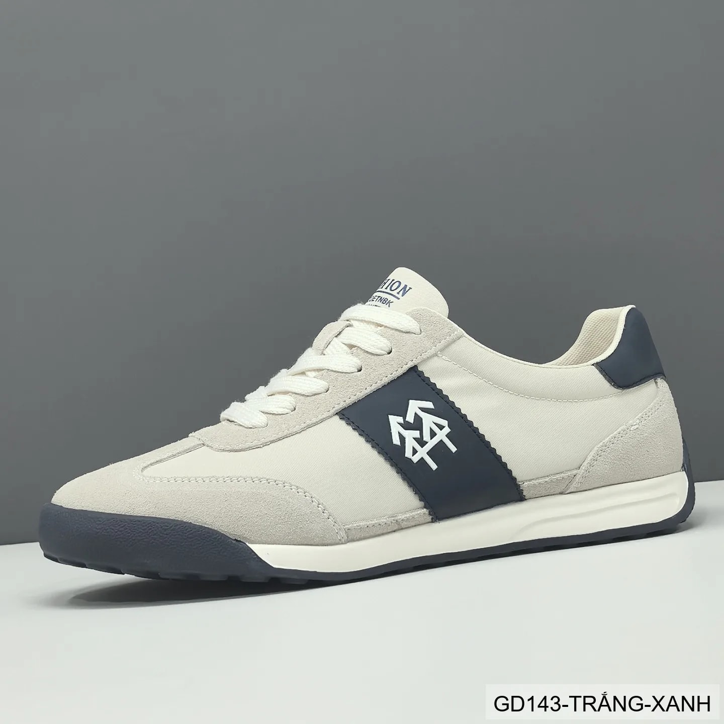 GD143 - Giày thể thao nam da nubuck phối màu khối, phong cách Hàn Quốc, đế TPU êm chân - video 1