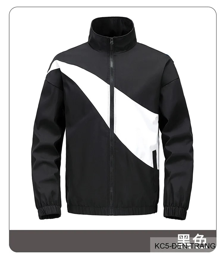 KC5 - Áo jacket nam phối màu thời trang xuân thu chống gió dễ phối đồ - ảnh 11
