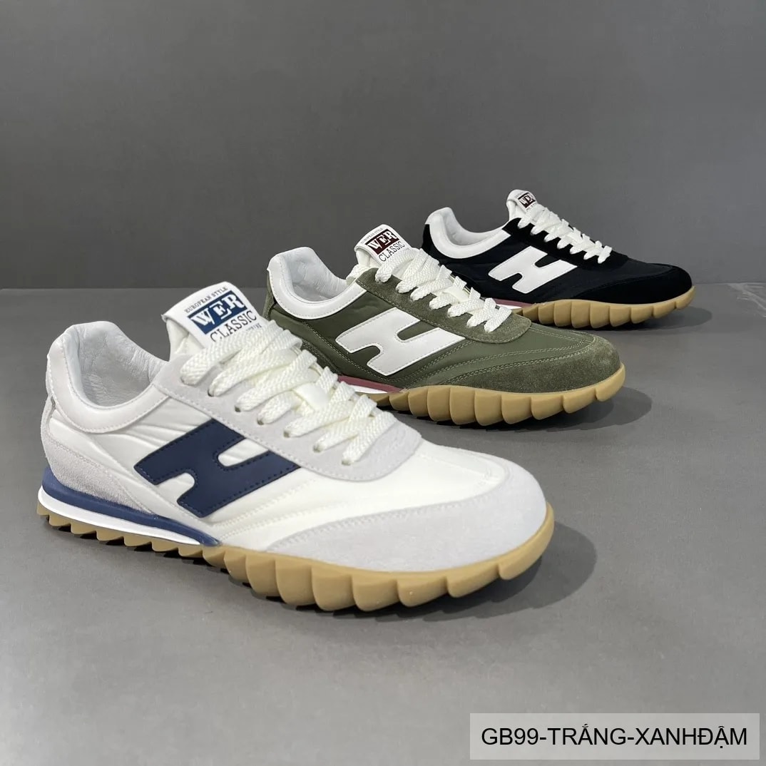 GB99 - Giày thể thao nam cổ điển đế mềm, phối màu thời thượng, dễ phối đồ - ảnh 2