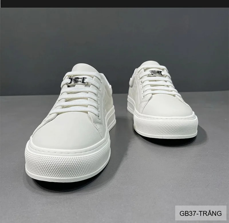 GB37 - Giày thể thao nam da bò cao cấp đế dày thoáng khí kiểu dáng châu Âu - ảnh 4