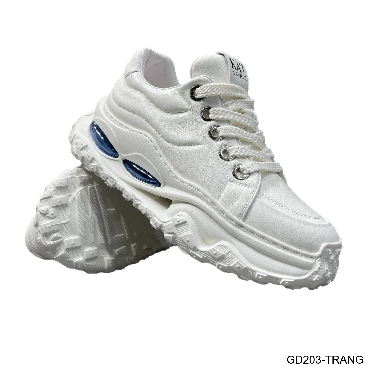 GD203 - Giày nam da bò cao cấp kiểu dad shoes đế dày tăng chiều cao - ảnh 3
