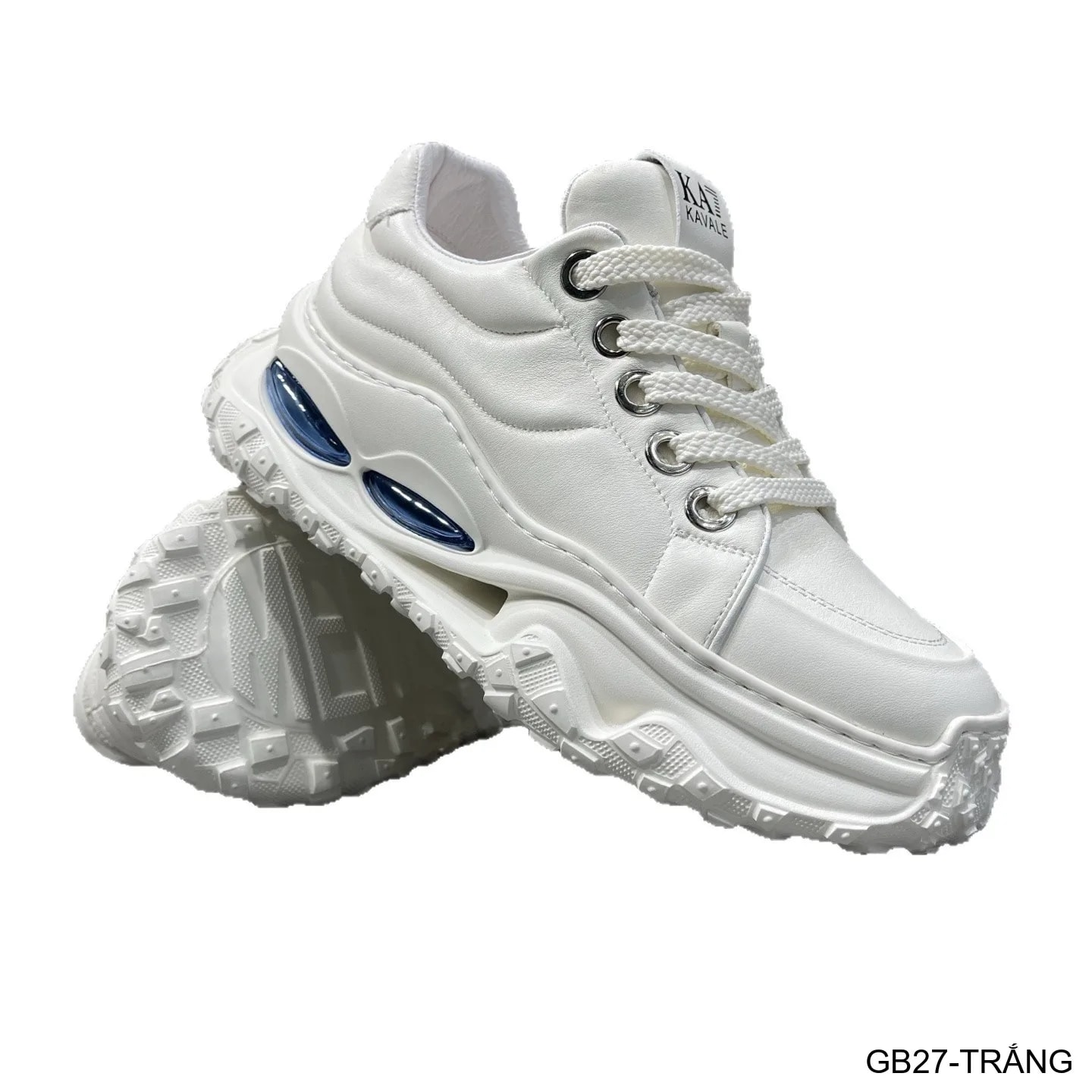 GB27 - Giày nam da bò cao cấp đế dày tăng chiều cao kiểu dad shoes thời trang - ảnh 3