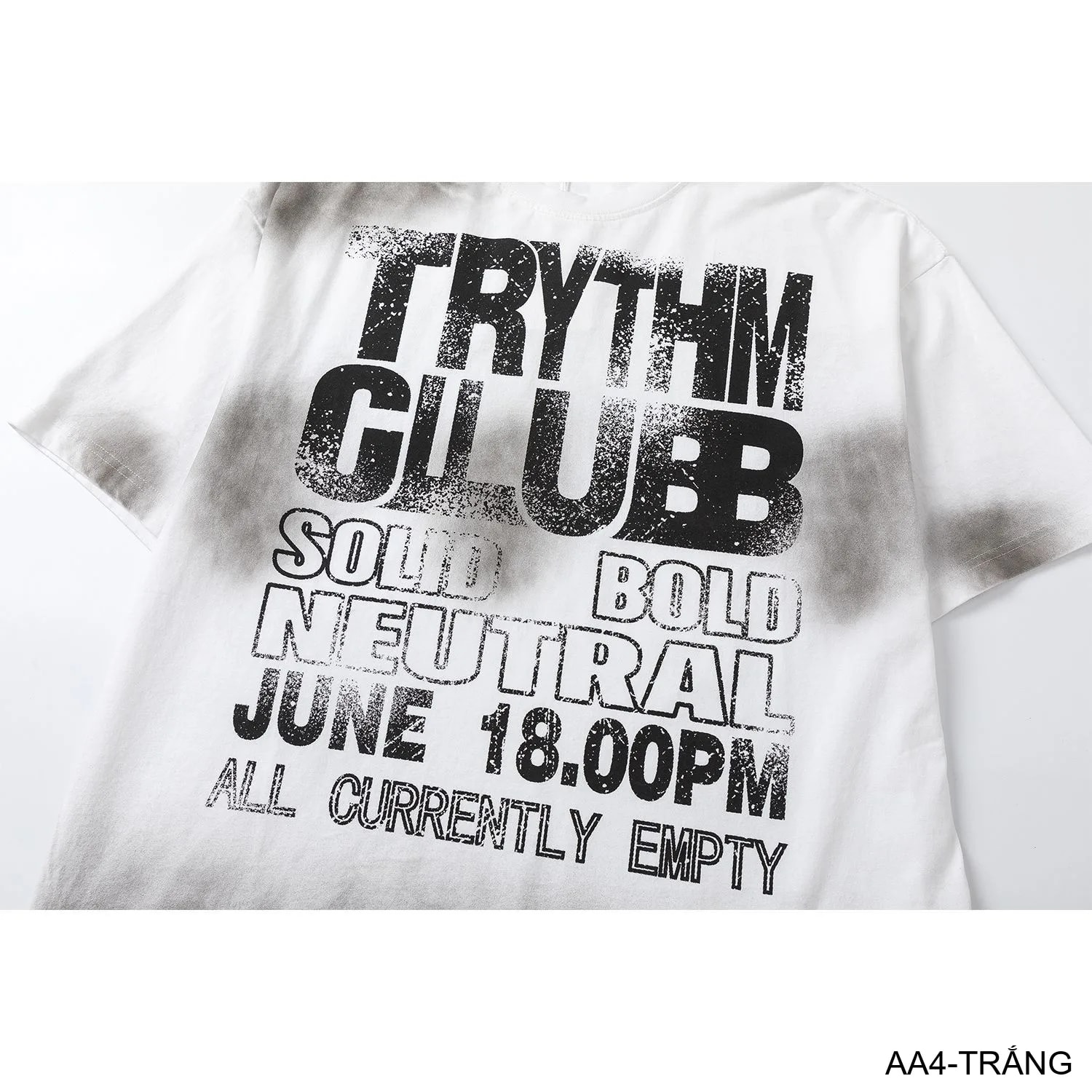 AA4 - Áo thun nam phong cách streetwear Mỹ, cổ tròn tay ngắn, chất cotton , họa tiết chữ nổi bật, form rộng rãi - ảnh 12
