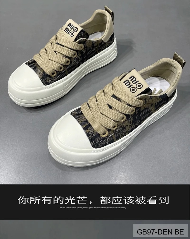 GB97 - Giày vải nam đế xuồng phong cách Hàn, thoáng khí, thời trang mùa xuân hè - ảnh 7