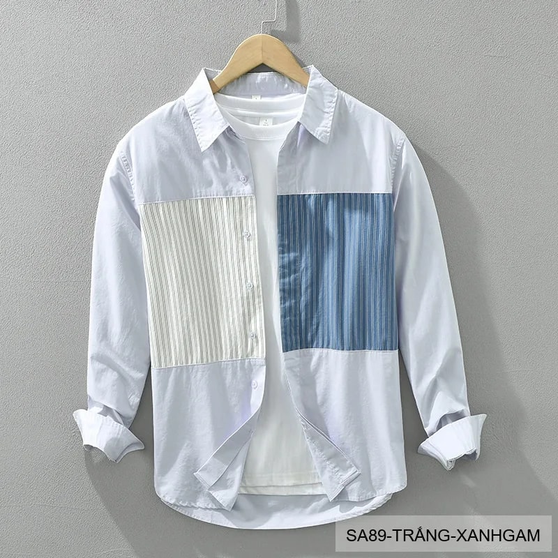 Trắng-XanhGam
