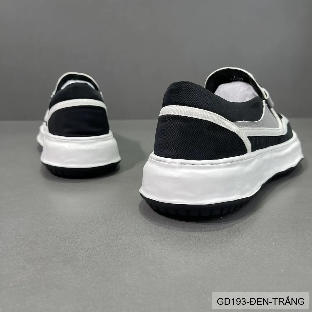 GD193 - Giày thể thao nam đế dày phối màu đen trắng phong cách thường ngày - ảnh 17