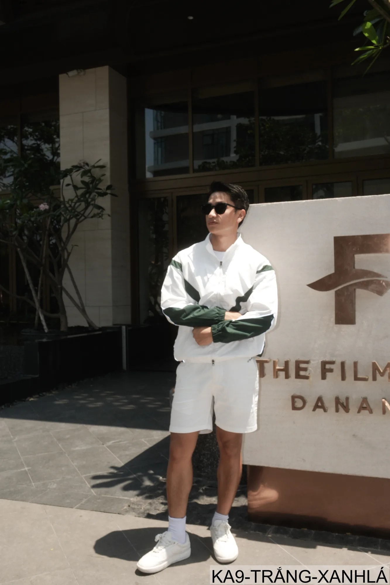KA9 - Áo khoác nam thể thao phối màu phản quang cổ đứng phong cách streetwear mùa xuân thu - ảnh 8