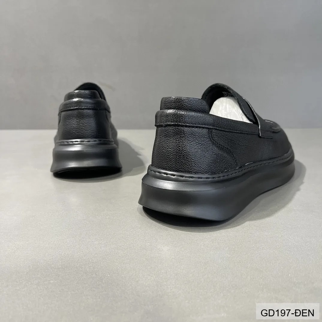 GD197 - Giày lười nam mùa hè da mềm đục lỗ thoáng khí phong cách giản dị - ảnh 20