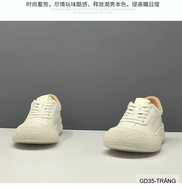 GD35 - Giày nam da bò thật đế cao tăng chiều cao, phong cách châu Âu thời thượng - ảnh 6