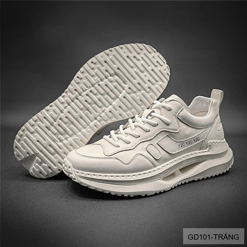 GD101 - Giày thể thao nam đế dày êm ái, thoáng khí, phong cách retro thời trang - ảnh 3