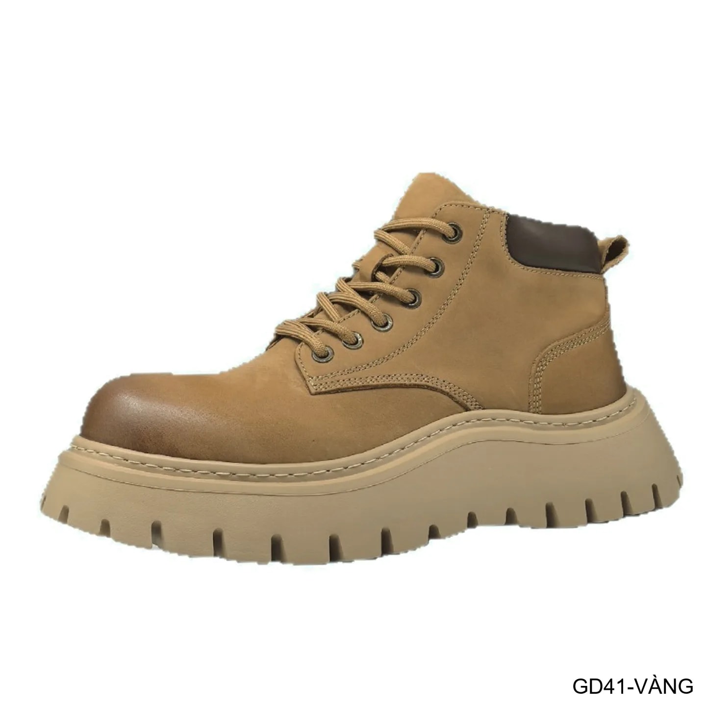 GD41 - Giày boots nam da bò thật đế dày phong cách Martin thời trang công sở và ngoài trời - ảnh 5