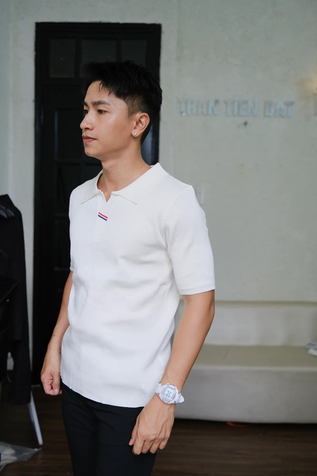 PA7 - Áo Polo Nam Tay Ngắn Cổ Bẻ Đơn Giản, Chất Liệu Không Nhăn, Phù Hợp Đi Làm Và Daily - ảnh 3