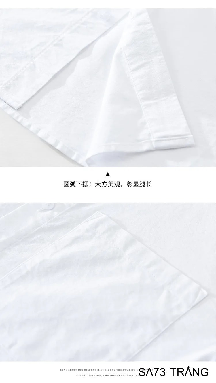SA73 - Áo sơ mi nam dài tay in sọc tay phong cách Nhật Bản, chất cotton mềm mại, form rộng thoải mái - ảnh 14