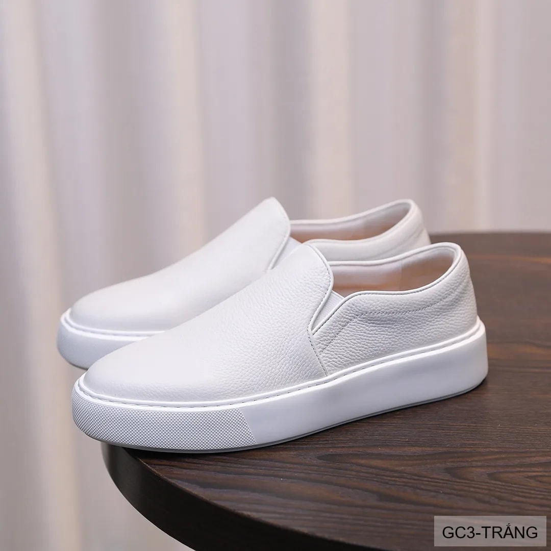 GC3 - Giày Thể Thao Nam Đế Cao Phong Cách Hàn Quốc, Chất Liệu Da , Nhiều Màu - ảnh 2