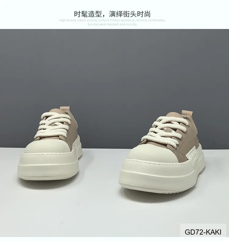 GD72 - Giày nam đế dày增高 thời trang, thoáng khí, phong cách năng động - ảnh 6