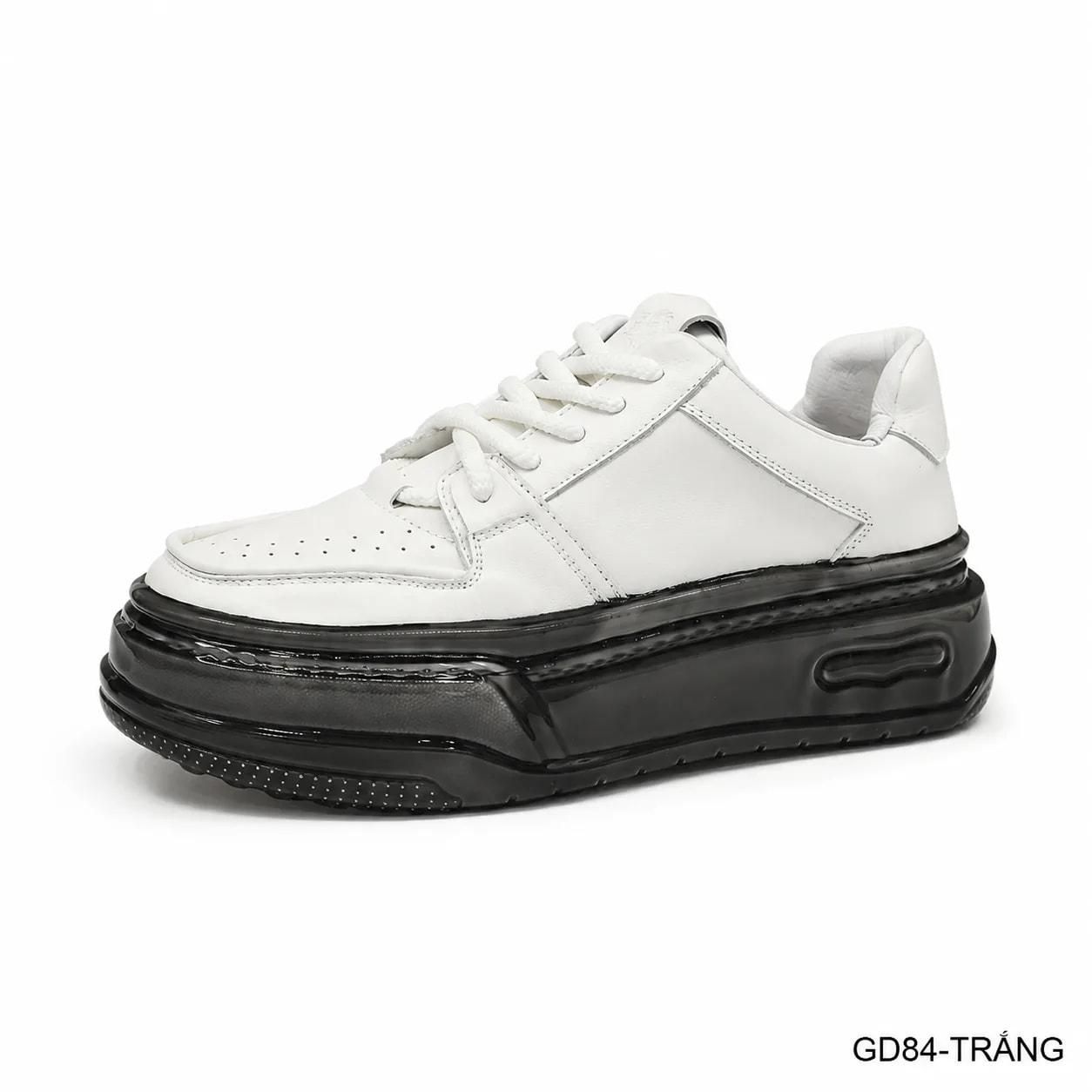 GD84 - Giày nam da bò thật đế dày kiểu dad shoes thời trang, thoáng khí, tăng chiều cao