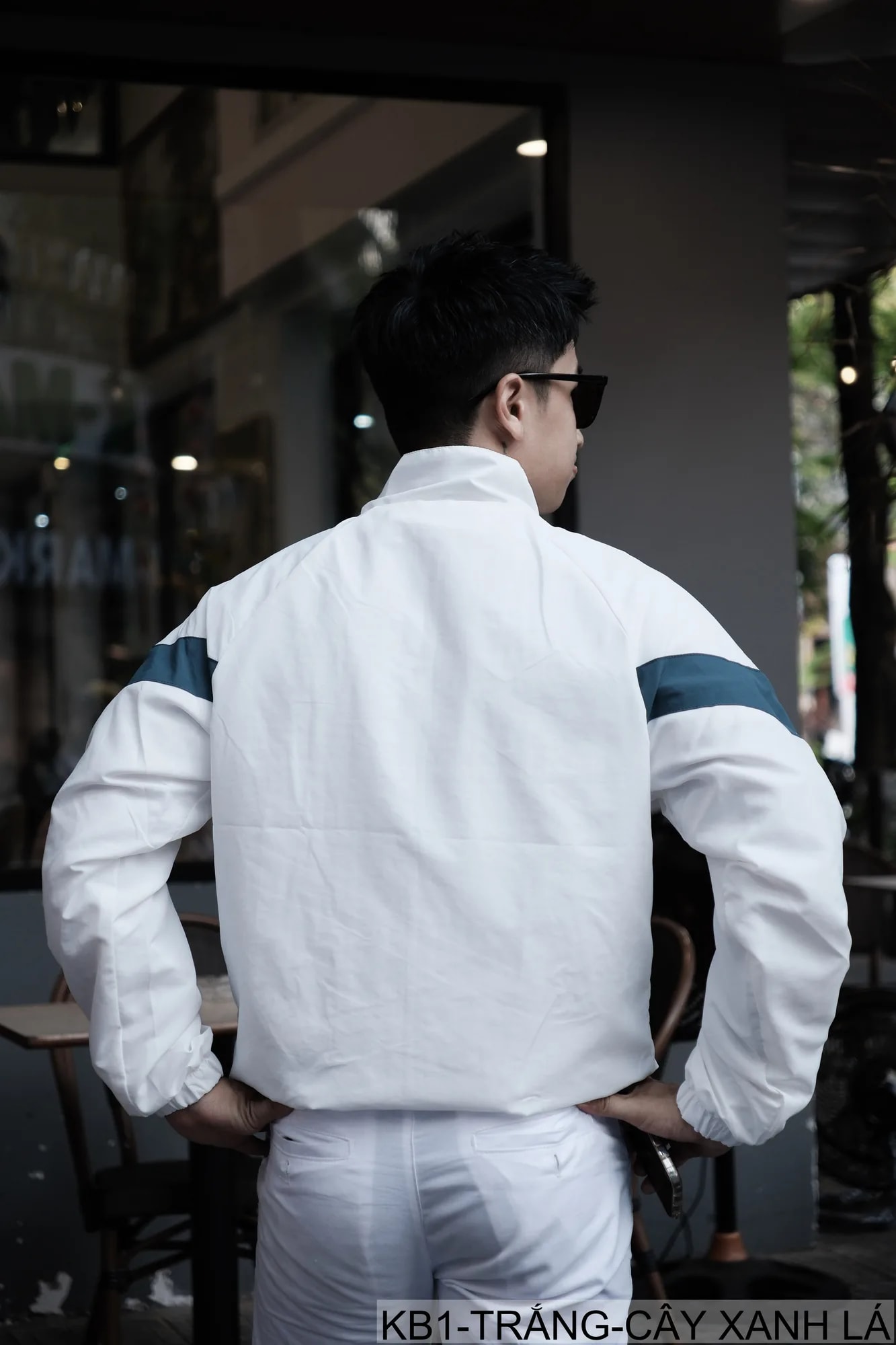 KB1 - Áo khoác nam thể thao phối màu năng động, form rộng rãi, mùa xuân thu - ảnh 2