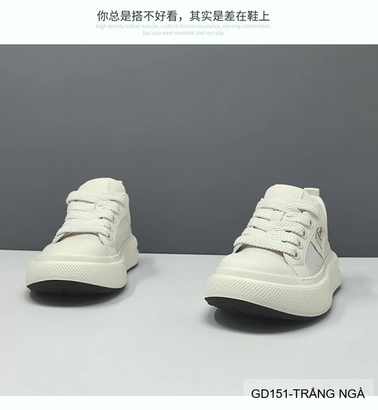 GD151 - Giày nam casual đế xuồng tăng chiều cao, thoáng khí phong cách châu Âu - ảnh 7