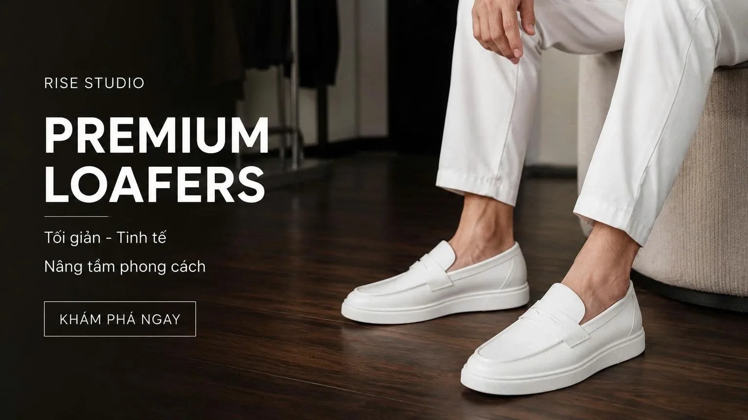 Giày Lười Cao Cấp: Bí Quyết Chọn Premium Loafers Tối Giản, Tinh Tế Nâng Tầm Phong Cách Cùng Rise Studio