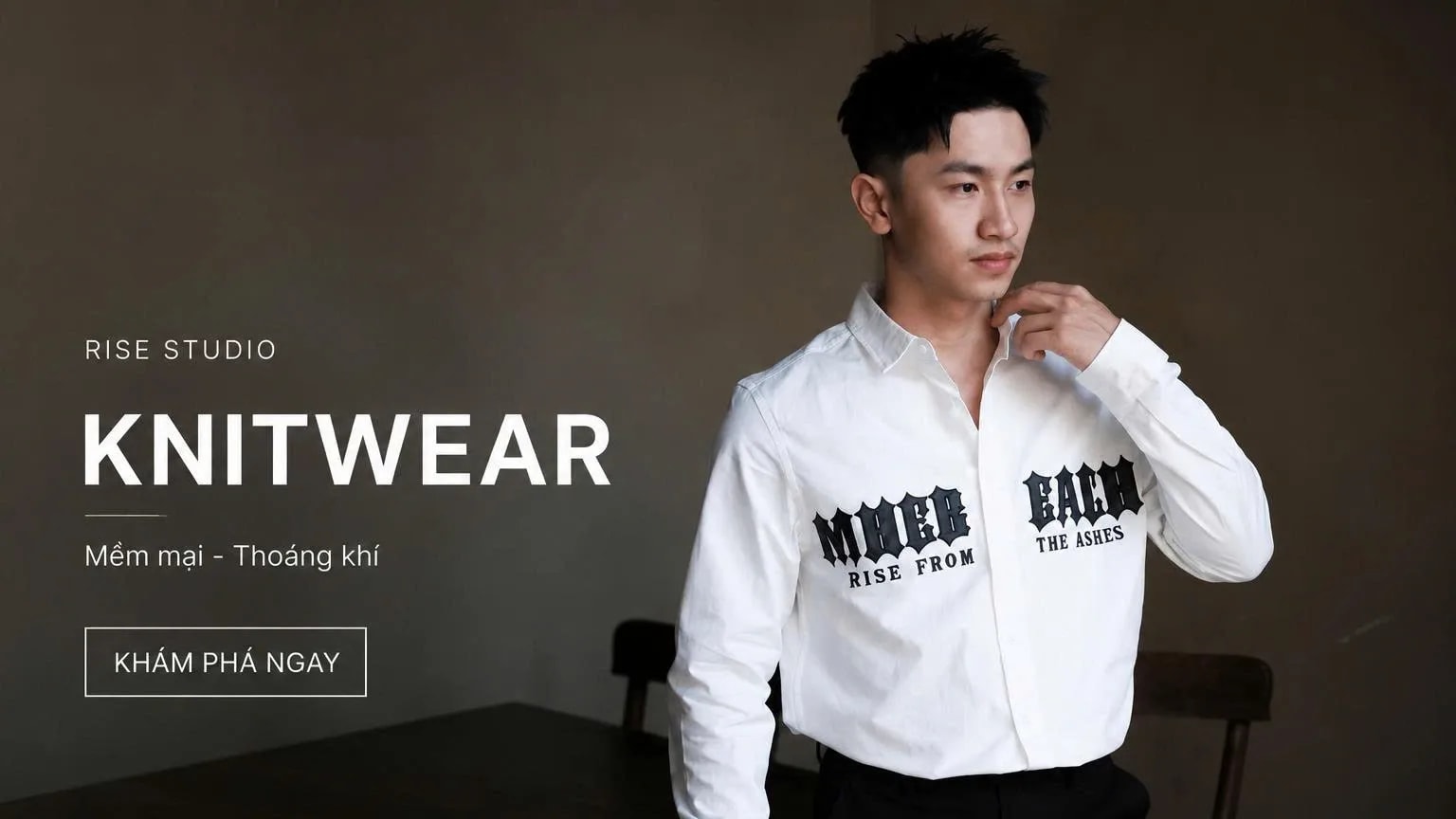 Áo Polo Dệt Kim Mùa Hè: Bí Quyết Mặc Đẹp, Thoáng Mát & Sang Trọng Cùng Rise Studio