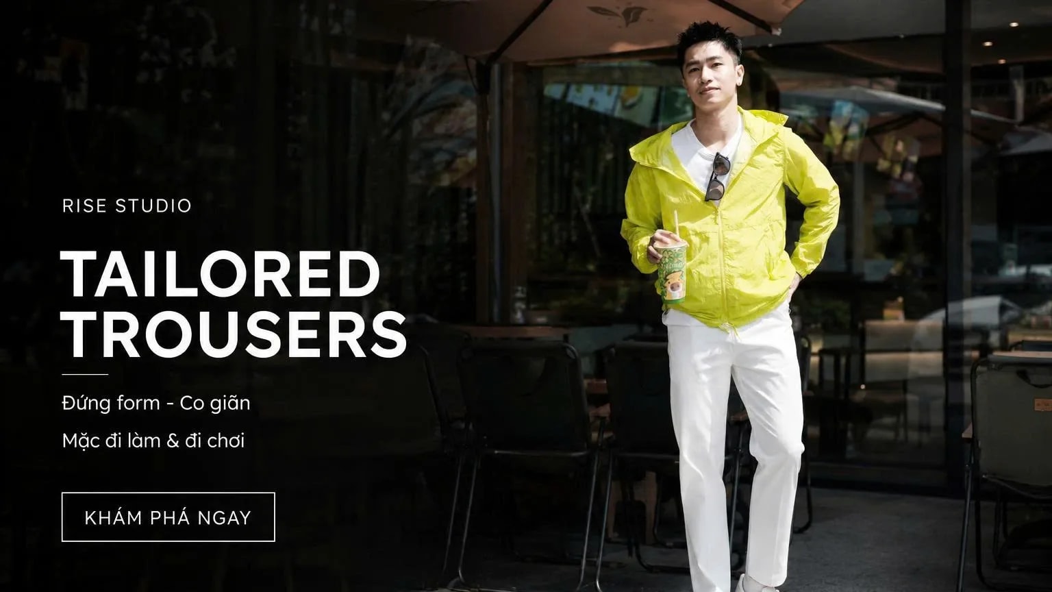 Quần Tây Đứng Form Co Giãn: Bí Quyết Chọn Tailored Trousers Mặc Đi Làm & Đi Chơi Cùng Rise Studio